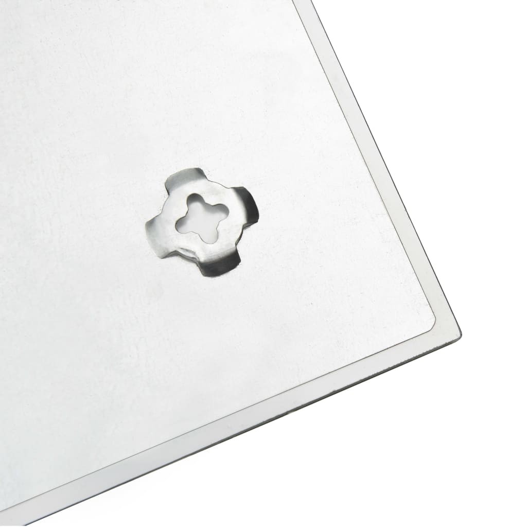 Wall Mounted Magnetic Board Glass 60x80 cm